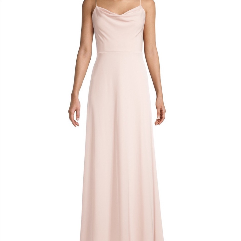 Adrianna Papell Pink Blush gown size 2